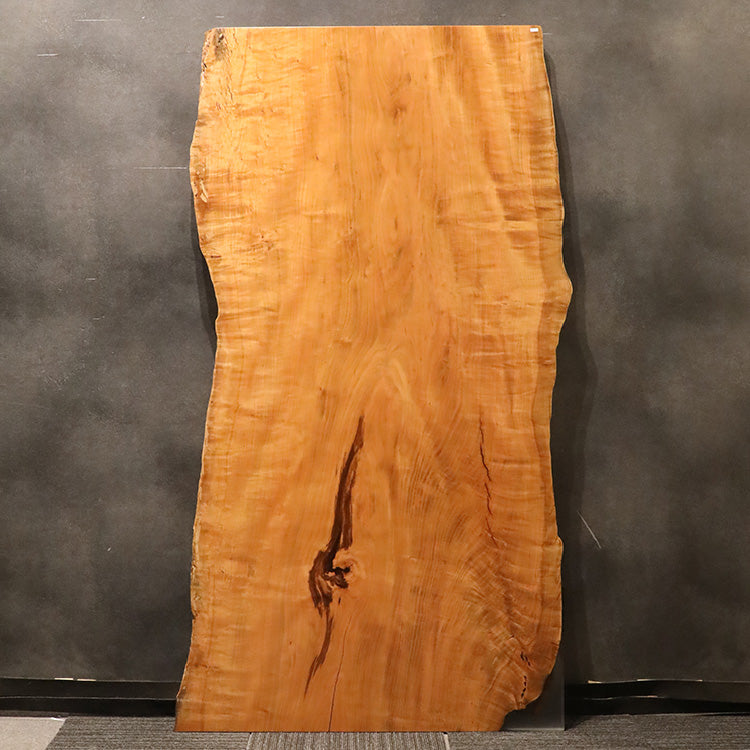 【SOLD OUT】一枚板　ヤマザクラ(杢)　567-5　(W185cm)　ダイニングテーブル