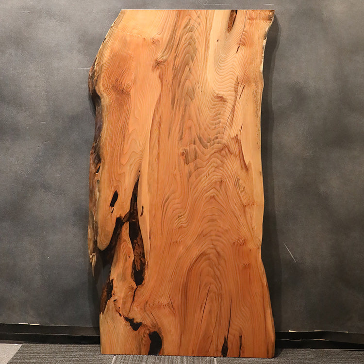 【SOLD OUT】一枚板　カツラ　937-1　(W180cm)　ダイニングテーブル