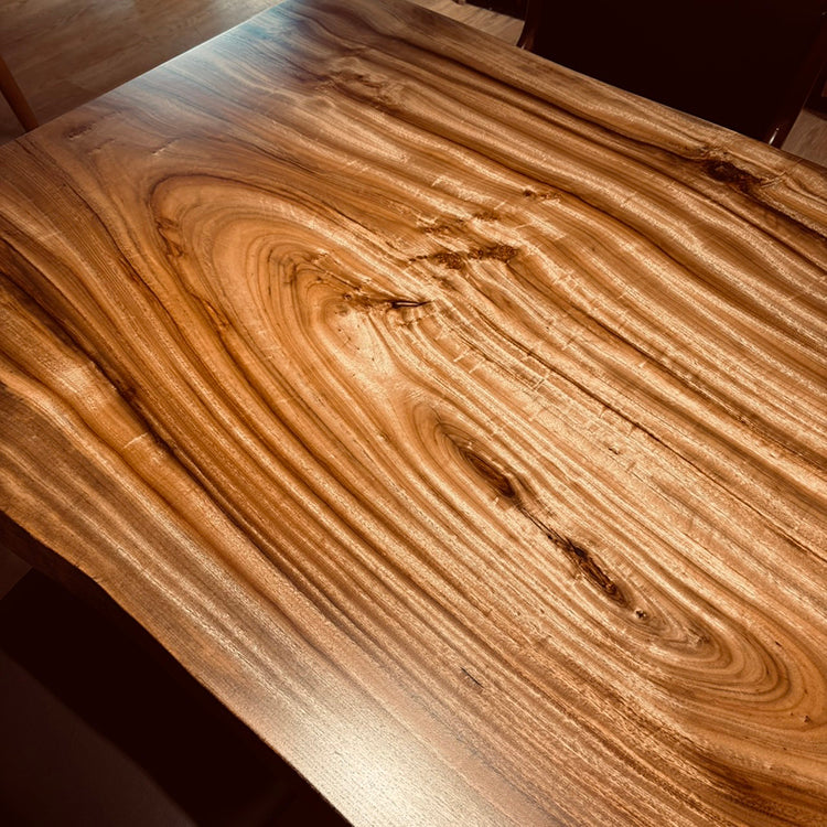 【SOLD OUT】一枚板　クス / 楠(杢)　1785-5　(W240cm)