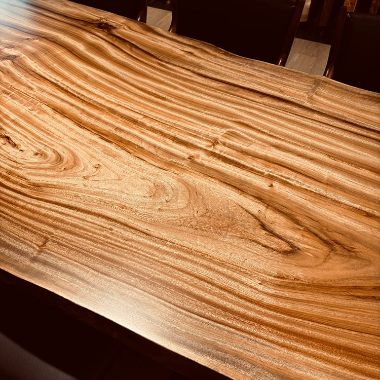 【SOLD OUT】一枚板　クス / 楠(杢)　1785-5　(W240cm)