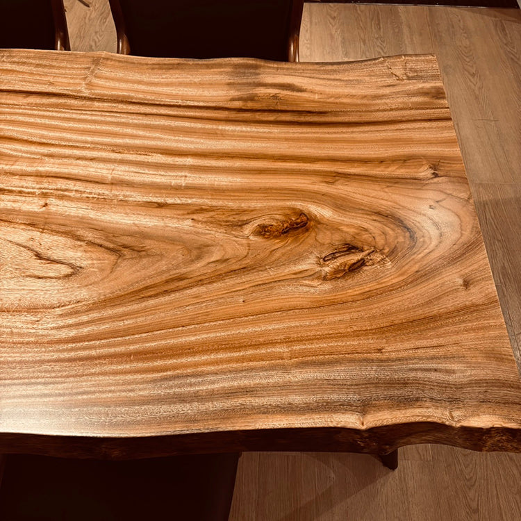 【SOLD OUT】一枚板　クス / 楠(杢)　1785-5　(W240cm)