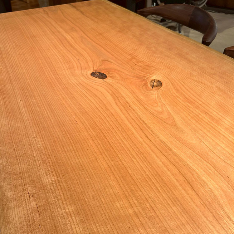 一枚板　チェリー(杢)　5092-4　(W160cm)