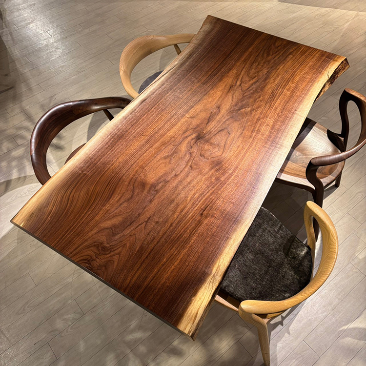 一枚板　ウォールナット　5127-7　(W160cm)