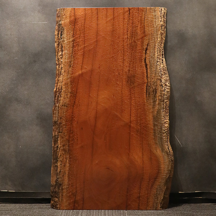 【SOLD OUT】一枚板テーブル　サペリ(杢)　HN-2-1-2　(W160cm)　