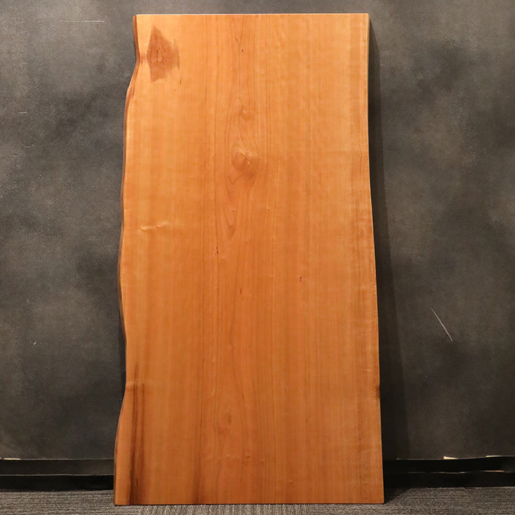 【SOLD OUT】一枚板　チェリー　25809-6-2　(W150cm)　ダイニングテーブル