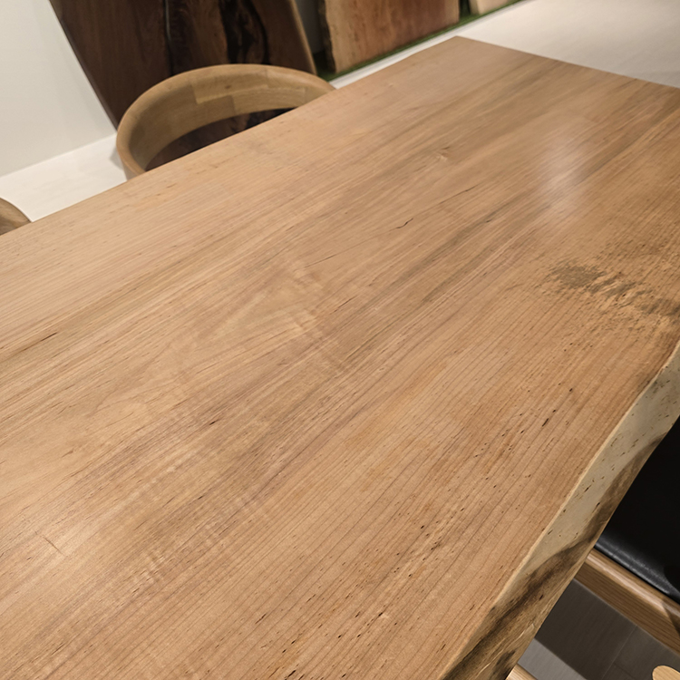 一枚板　ソフトメープル　B58-8　(W150cm)　ダイニングテーブル