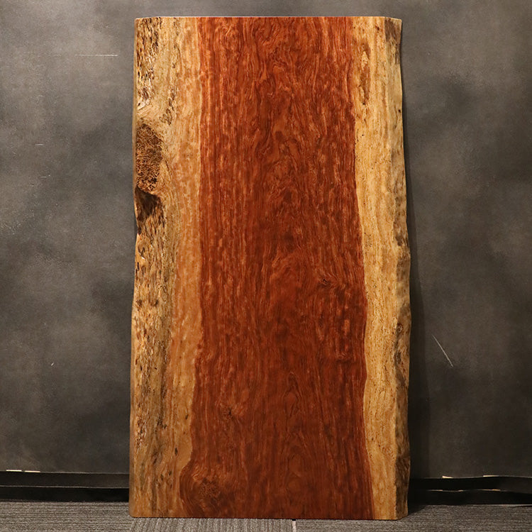 【SOLD OUT】一枚板　ブビンガ(杢)　2001-3/3-11-1　(W160cm)