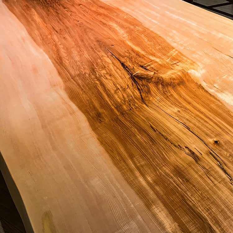 一枚板　トチ　167-9　(W210cm)　ダイニングテーブル