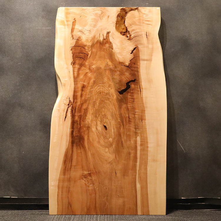 【SOLD OUT】一枚板　トチ　1021-9　(W165cm)　ダイニングテーブル