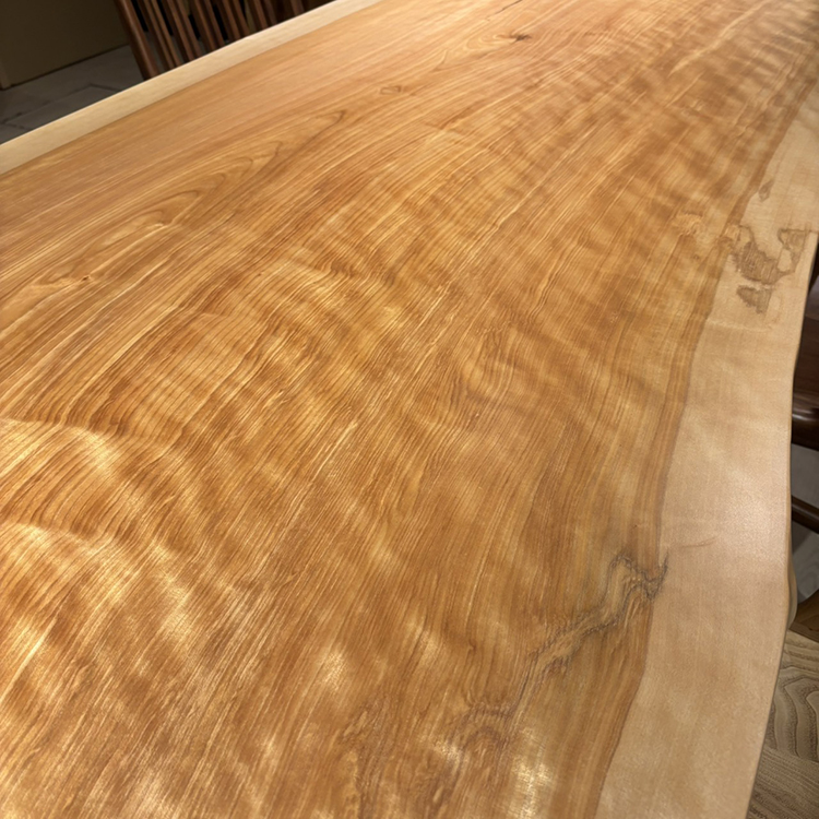 一枚板　カバ(杢)　K-CN-2106-644　(W190cm)　ダイニングテーブル