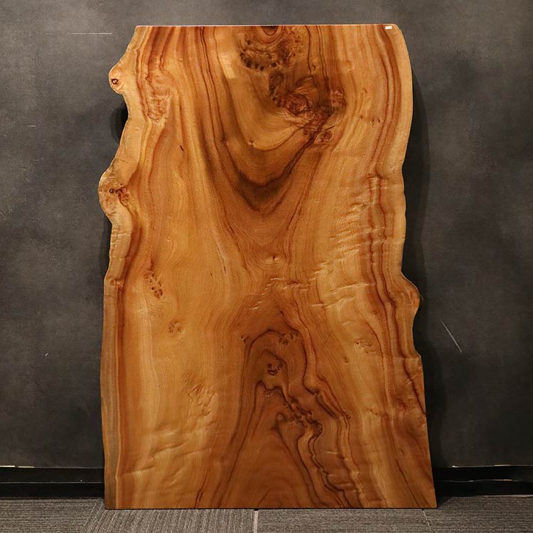【SOLD OUT】一枚板テーブル　クス　205-8-1　(W150cm)　