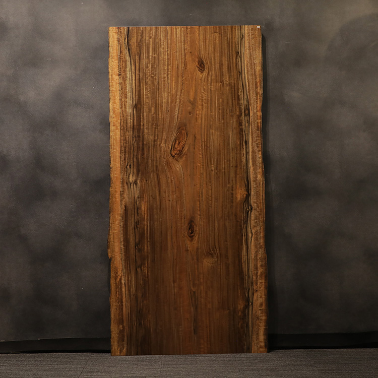 一枚板　パプアニューギニアウォールナット(杢)　5013-18　(W230cm)