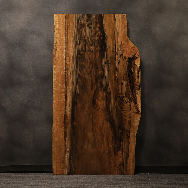 一枚板　パプアニューギニアウォールナット(杢)　5013-19　(W200cm)