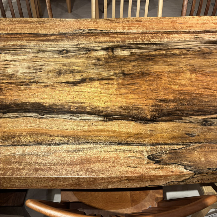 一枚板　パプアニューギニアウォールナット(杢)　5013-20　(W200cm)