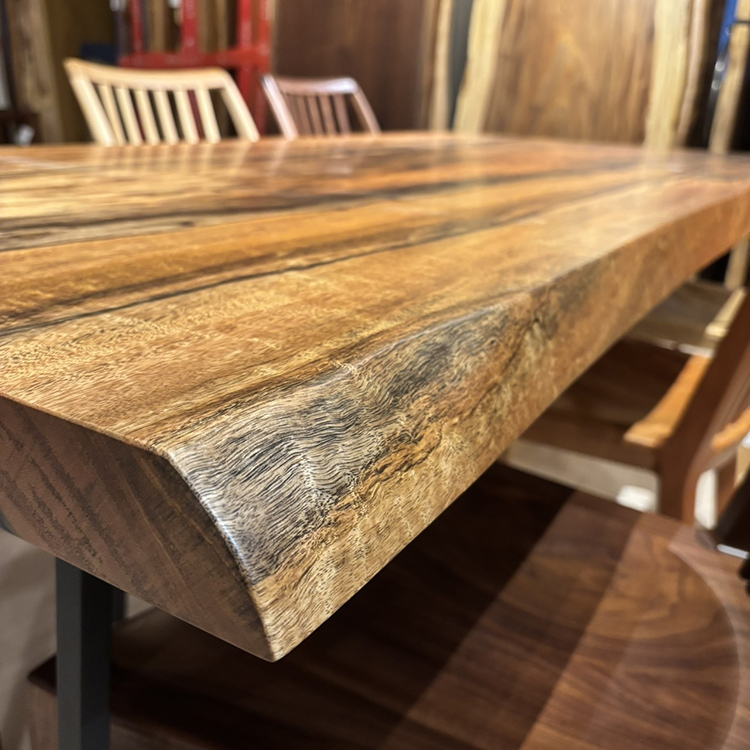 一枚板　パプアニューギニアウォールナット(杢)　5013-20　(W200cm)