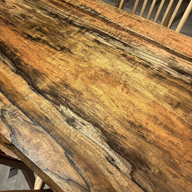 一枚板　パプアニューギニアウォールナット(杢)　5013-20　(W200cm)