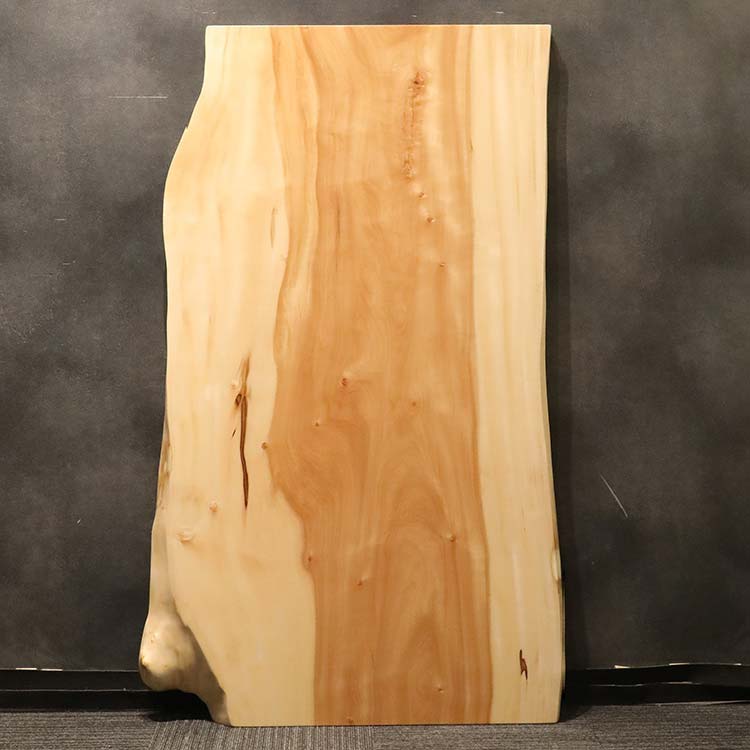 【SOLD OUT】一枚板　トチ　385-4　(W165cm)　ダイニングテーブル