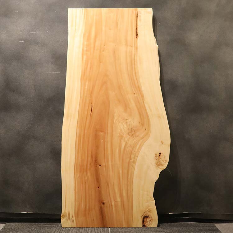 一枚板　トチ　385-5　(W210cm)　ダイニングテーブル
