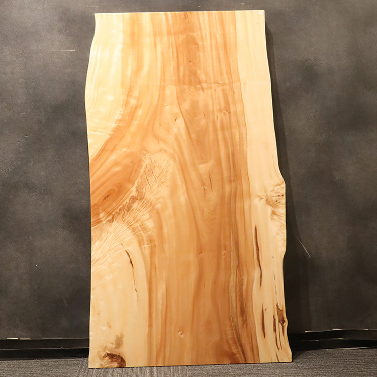 【SOLD OUT】一枚板　トチ　385-8　(W165cm)　ダイニングテーブル