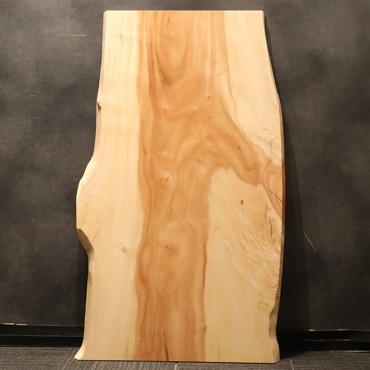 【SOLD OUT】一枚板　トチ　385-10　(W160cm)　ダイニングテーブル