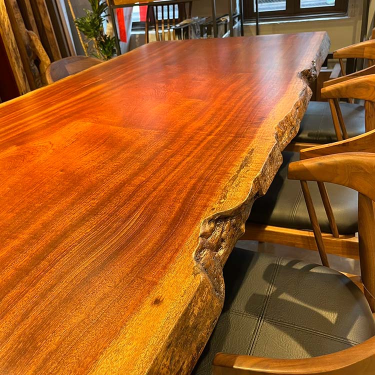 一枚板　サペリ　273-1/2-10-2　(W190cm)　ダイニングテーブル