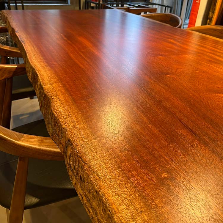 一枚板　サペリ　273-1/2-10-2　(W190cm)　ダイニングテーブル