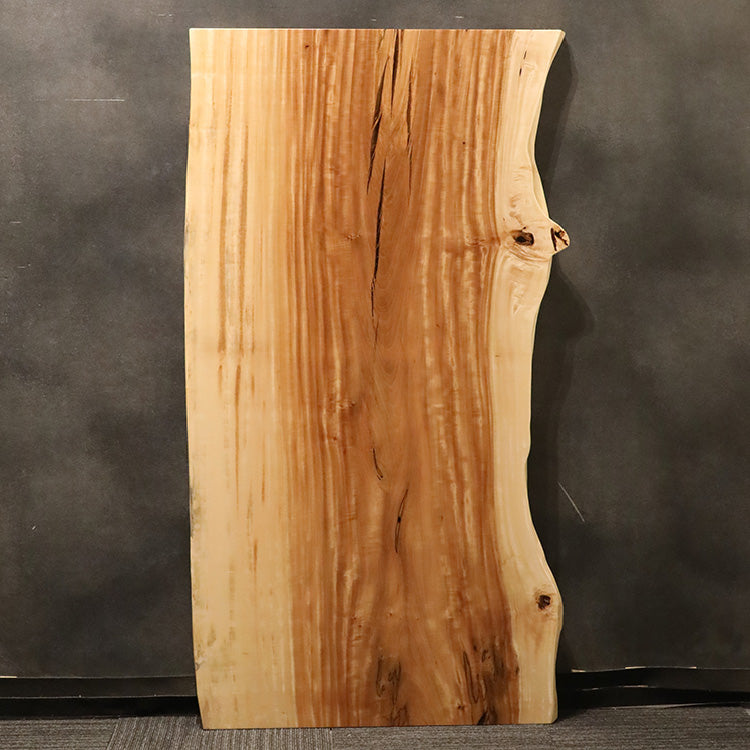 【SOLD OUT】一枚板　トチ　1031-1/2-4　(W165cm)　ダイニングテーブル
