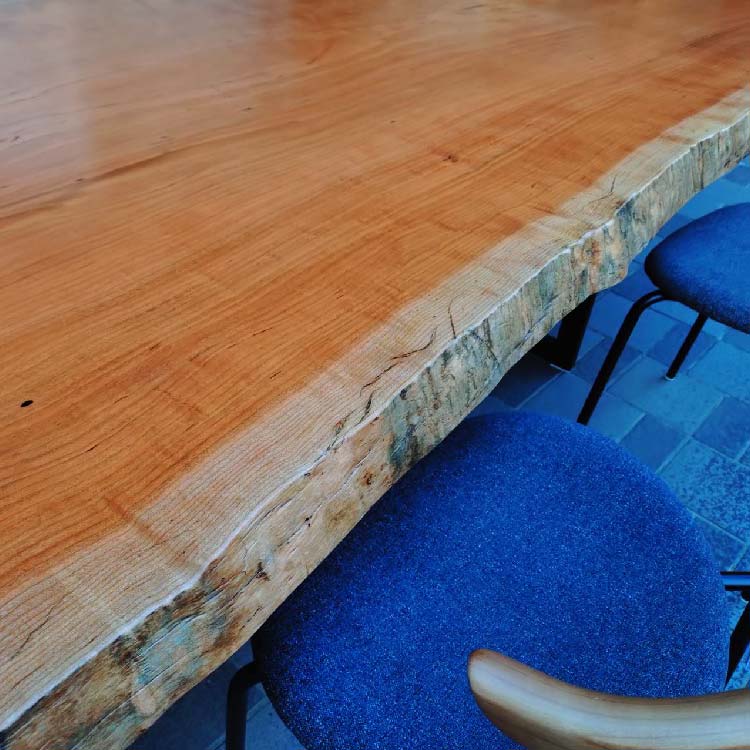 一枚板　チェリー　K-CN-2106-95　(W230cm)　ダイニングテーブル