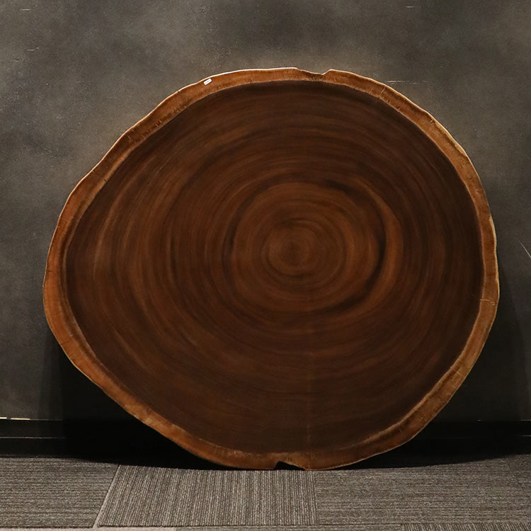 【SOLD OUT】一枚板　モンキーポッド　053-R9-3　(W119cm)　ローテーブル