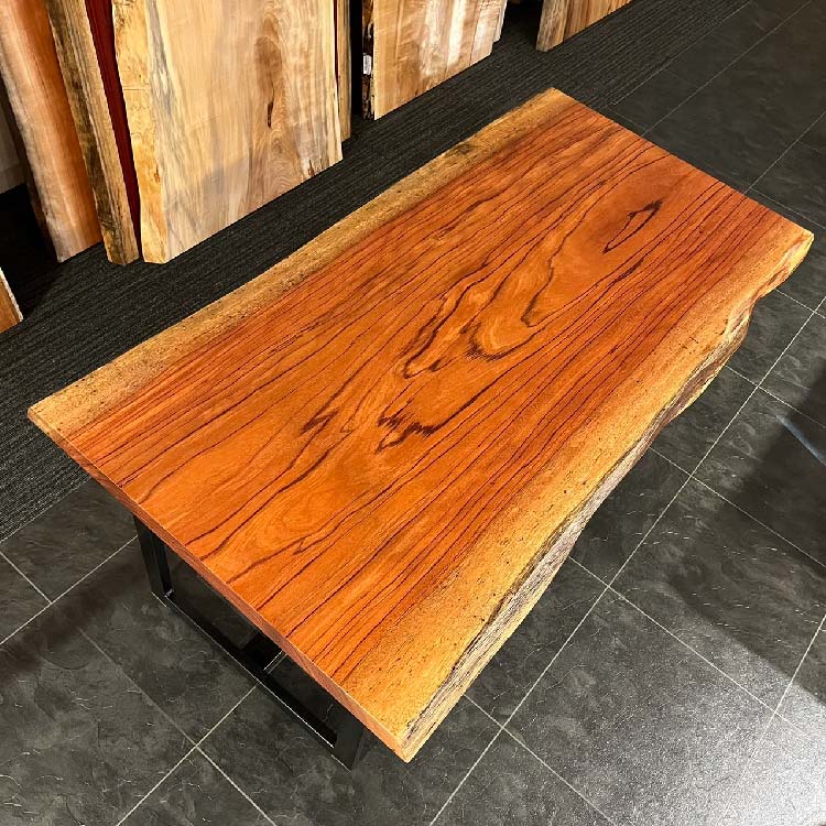 一枚板　エビアラ　783-2/3-10-1　(W150cm)　ダイニングテーブル