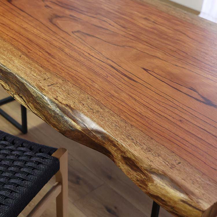 一枚板　エビアラ　783-2/3-10-1　(W150cm)　ダイニングテーブル