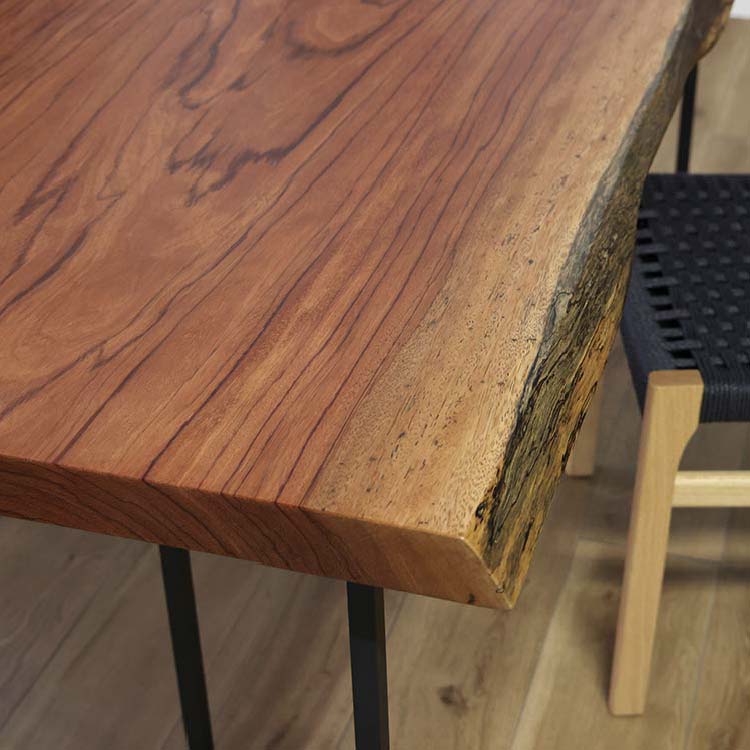 一枚板　エビアラ　783-2/3-10-1　(W150cm)　ダイニングテーブル