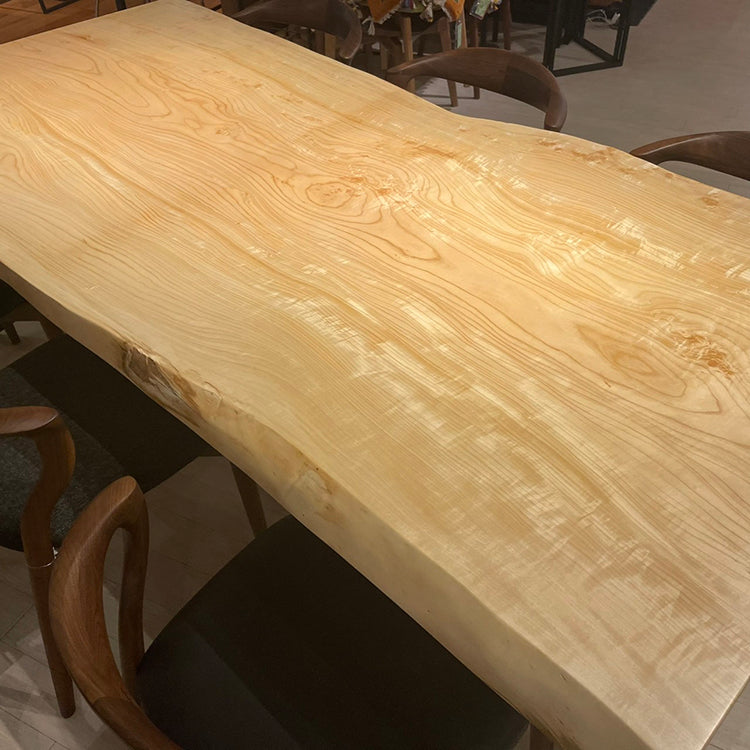 一枚板　トチ / 栃(杢)　587-1/2-4　(W230cm)