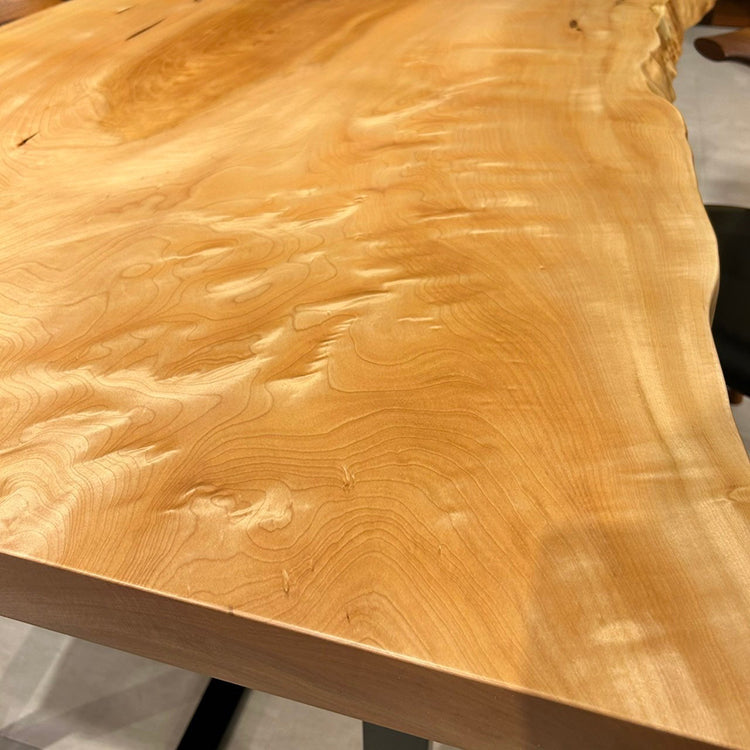 【SOLD OUT】一枚板　トチ　1011-3　(W150cm)　ダイニングテーブル