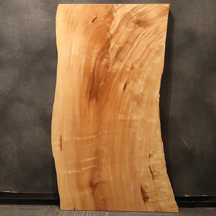 【SOLD OUT】一枚板　トチ(杢)　1011-5　(W160cm)　ダイニングテーブル