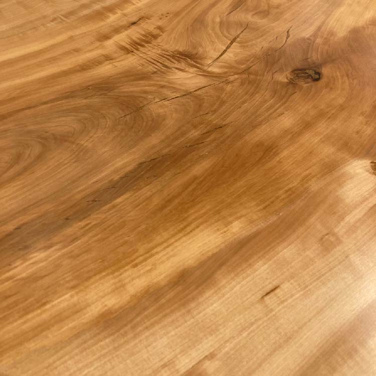 【SOLD OUT】一枚板　トチ(杢)　1011-5　(W160cm)　ダイニングテーブル