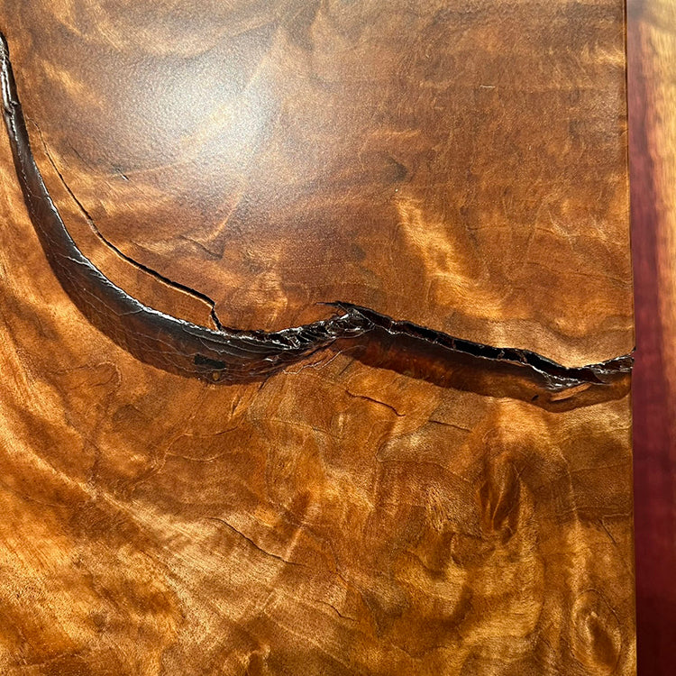 一枚板 ミズメザクラ / 水目桜(杢) 467-5 (W180cm) ダイニングテーブル