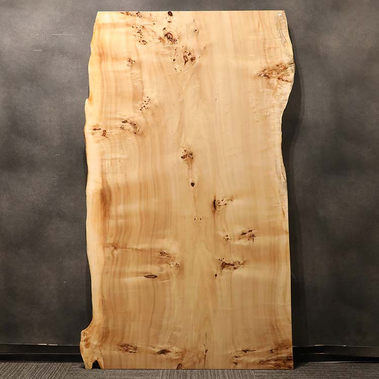 一枚板　ポプラ　265-6　(W200cm)　ダイニングテーブル