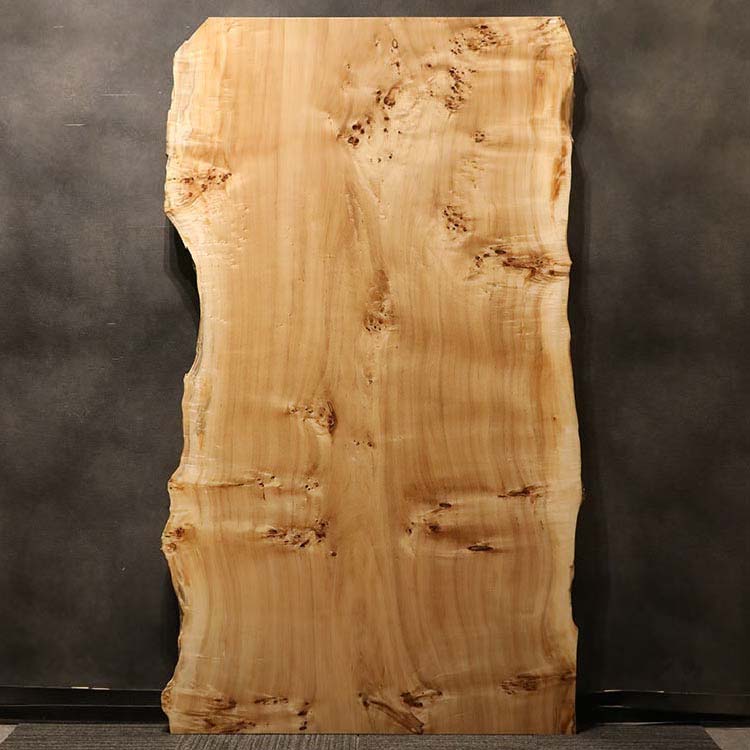 一枚板　ポプラ　265-11　(W210cm)　ダイニングテーブル