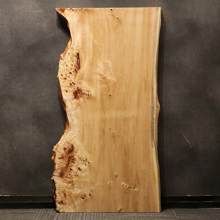 【SOLD OUT】一枚板　ポプラ　261-7　(W150cm)　ダイニングテーブル