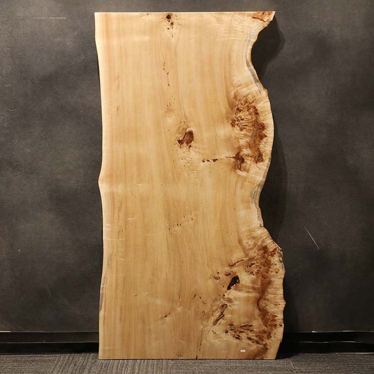 【SOLD OUT】一枚板　ポプラ　261-7　(W150cm)　ダイニングテーブル