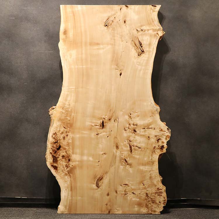 【SOLD OUT】一枚板　ポプラ　260-5　(W190cm)　ダイニングテーブル