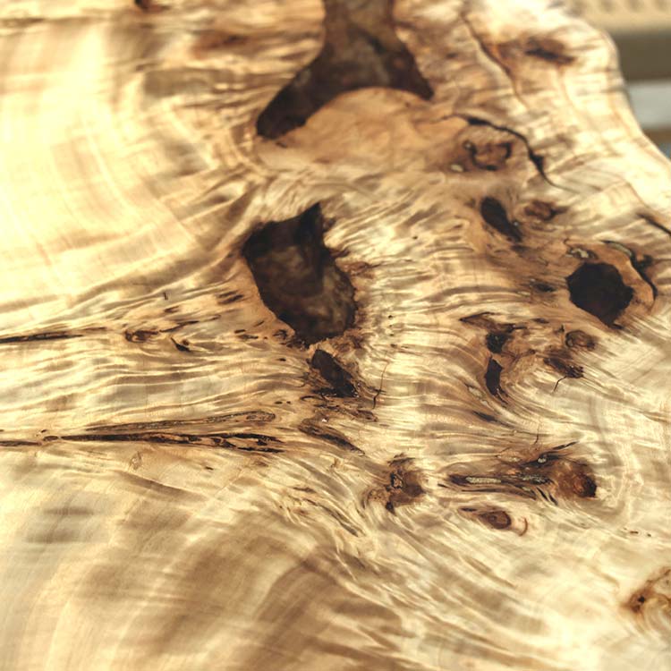 【SOLD OUT】一枚板　ポプラ　260-5　(W190cm)　ダイニングテーブル