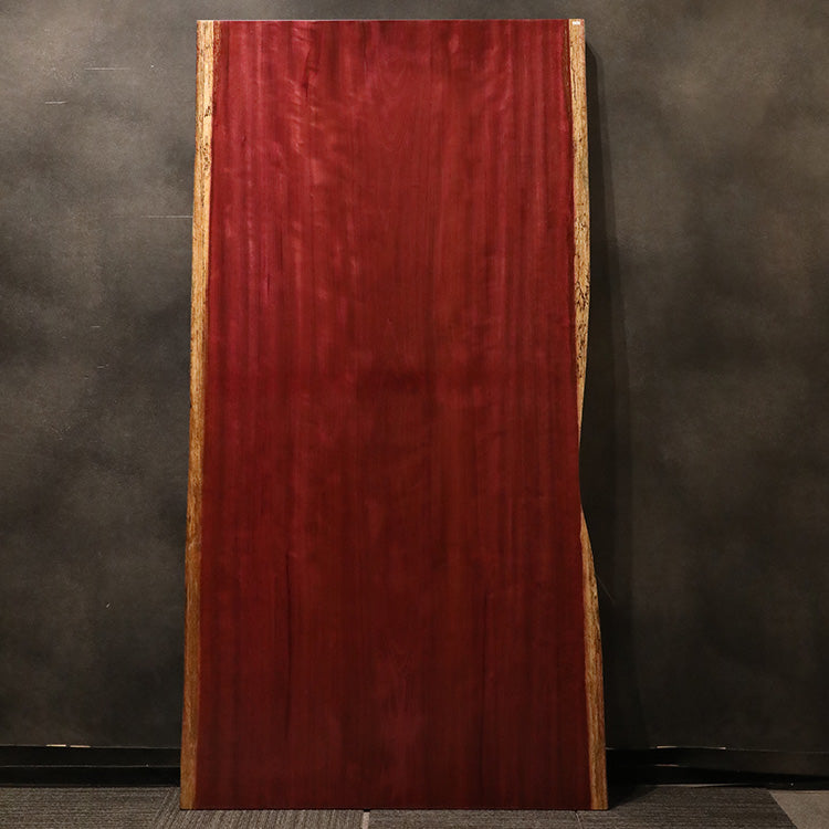【SOLD OU】一枚板パープルハート(杢)651-2/2-9-1(W200cm)ダイニングテーブル