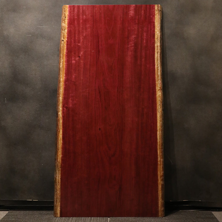 一枚板　パープルハート(杢)　651-1/2-8-2　(W210cm)　ダイニングテーブル