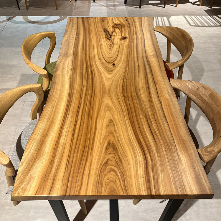【SOLD OUT】一枚板　クス / 楠　7-5　(W150cm)　ダイニングテーブル