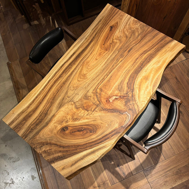 【SOLD OUT】一枚板　クス / 楠(杢)　26-5　(W140cm)