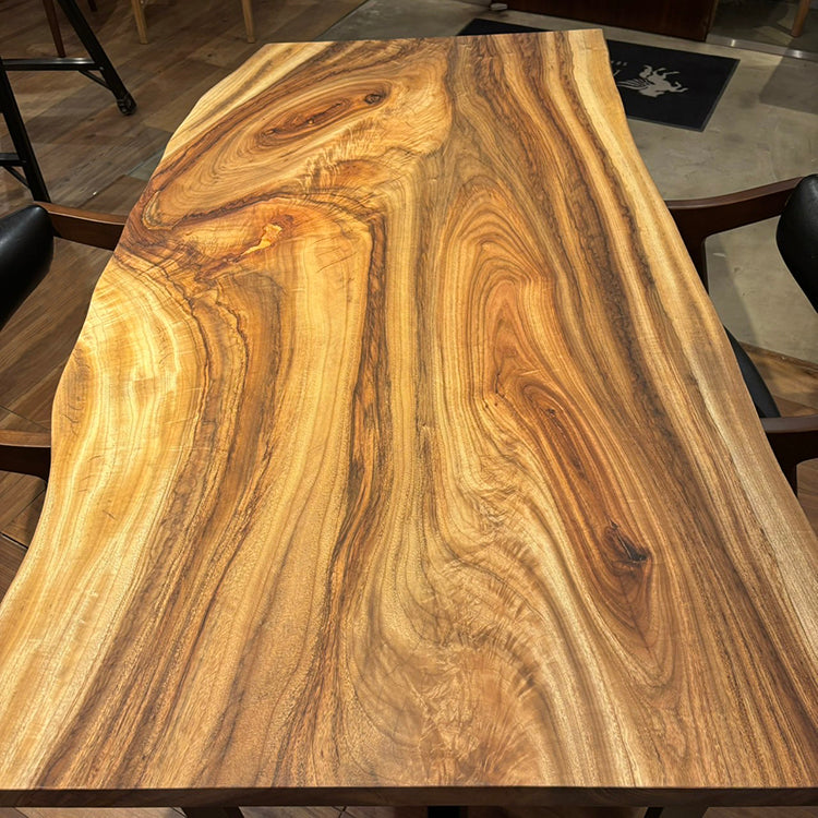 【SOLD OUT】一枚板　クス / 楠(杢)　26-5　(W140cm)