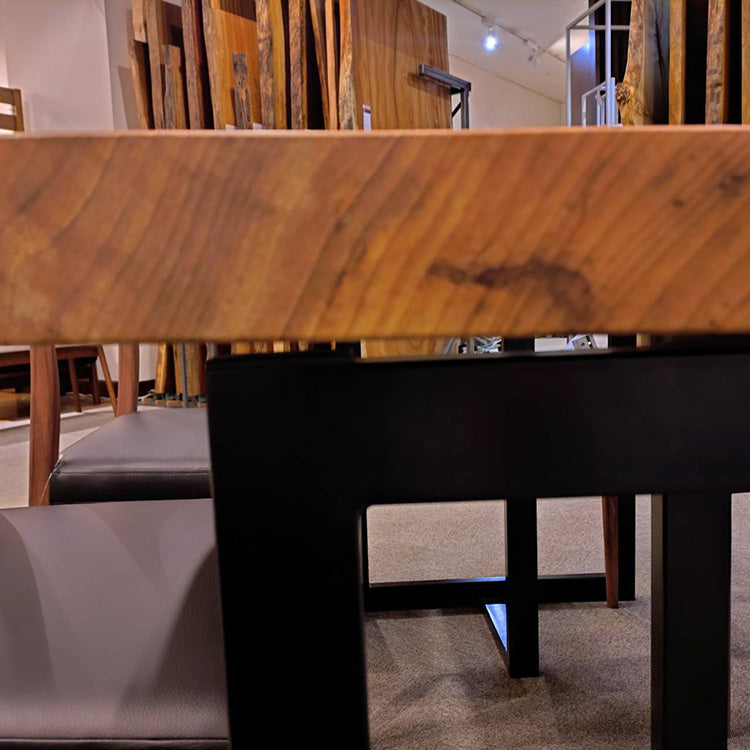 【SOLD OUT】一枚板　クス　6079-8　(W150cm)　ダイニングテーブル