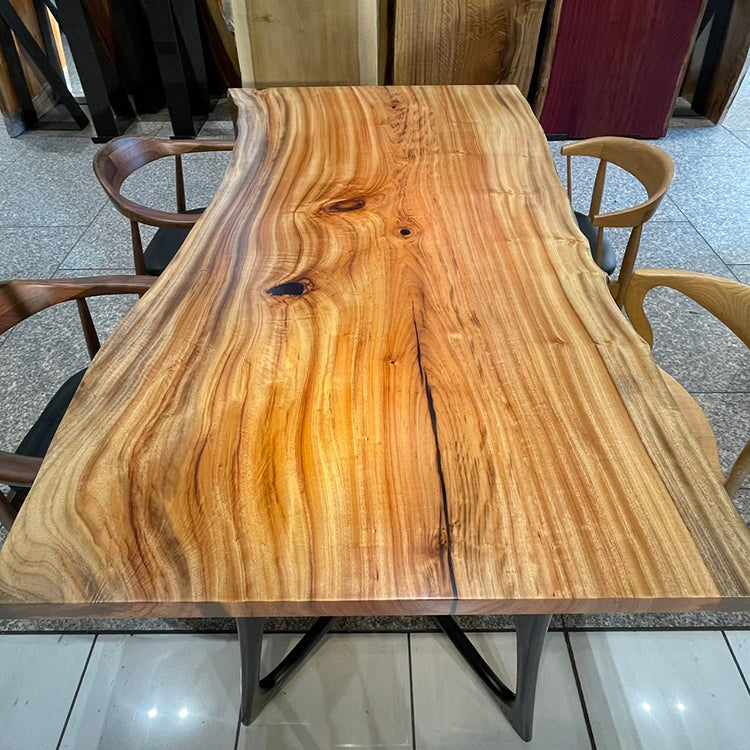 【SOLD OUT】一枚板　クス / 楠(杢)　1941-12　(W200cm)